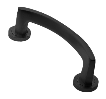 Ручка-скоба WIND PH NERO, цвет - черный фото фурнитура Ростов-на-Дону