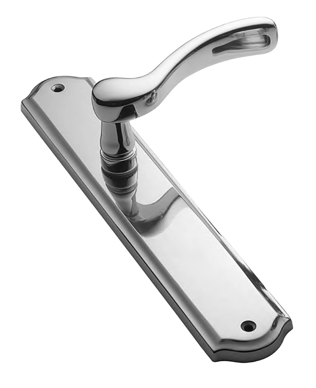 Ручка на планке ERICA PL CRO, цвет - хром фото купить Ростов-на-Дону