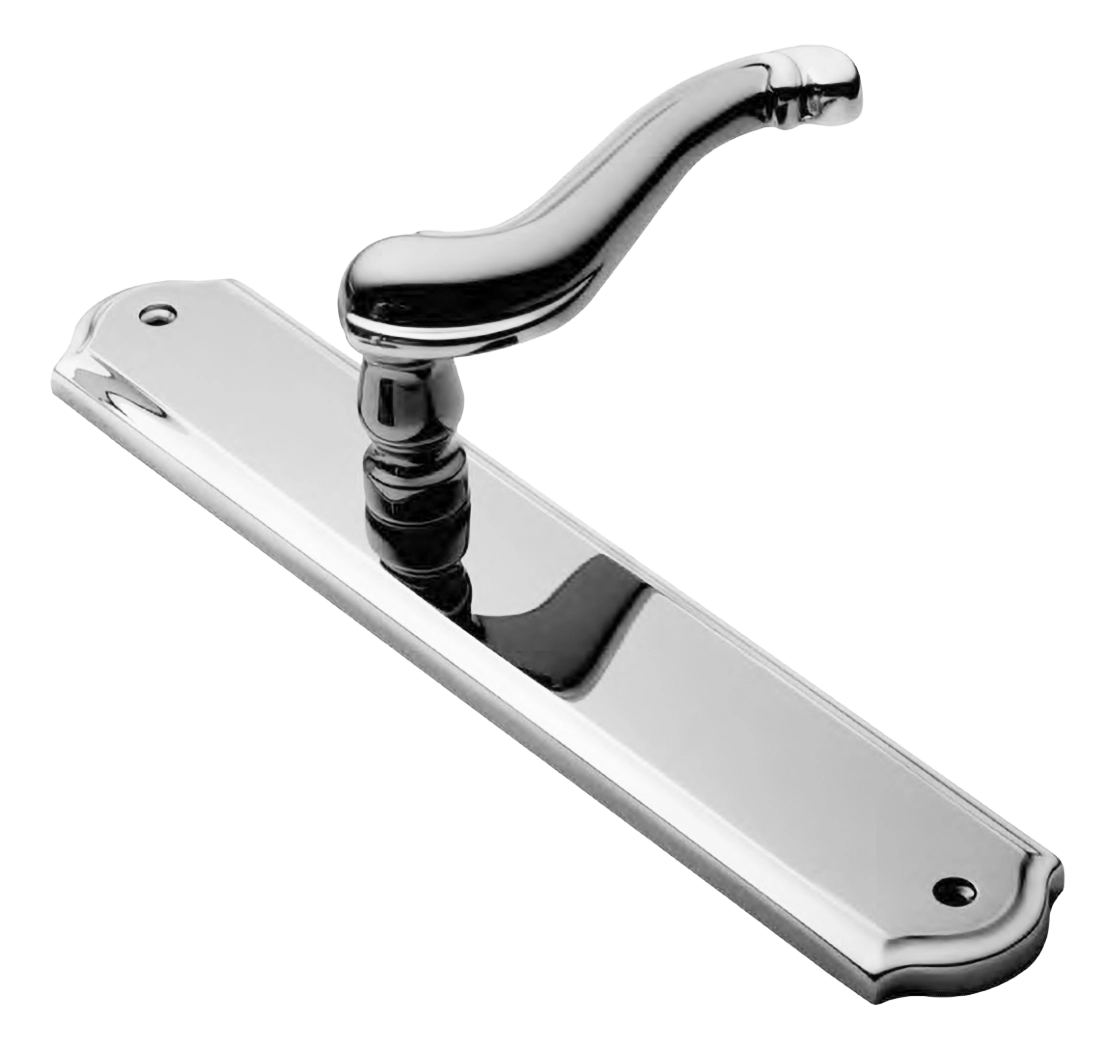 Ручка на планке BAROCCO PL CRO, цвет - хром фото купить Ростов-на-Дону