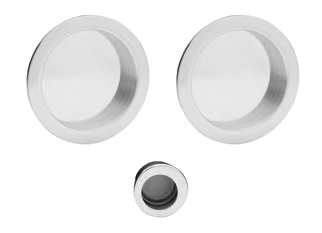 Ручка для раздвижной двери ART.54/A CRO с пальчиковой ручкой, цвет - хром фото купить Ростов-на-Дону