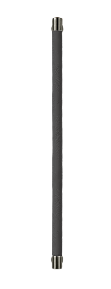 Ручка-скоба HIDE LEATHER PH/A ANT/GRAFITE, цвет - антрацит/графит фото купить Ростов-на-Дону