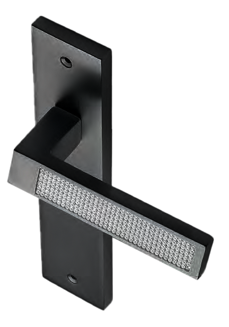 Ручка на планке DOLCE VITA PL NERO, цвет черный фото купить в Ростове-на-Дону