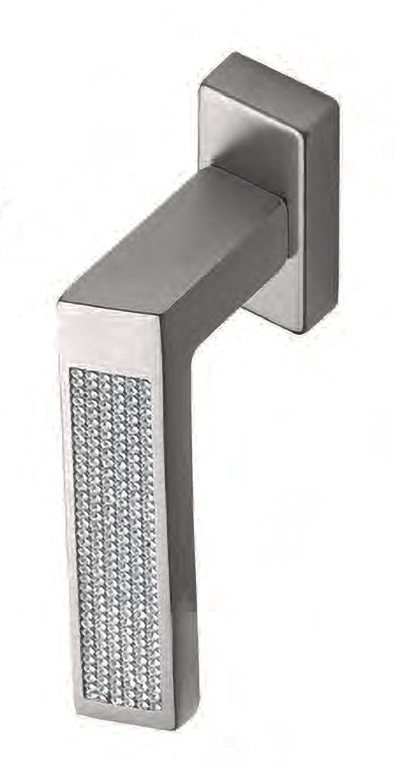 Ручка оконная DOLCE VITA W1 NIN с 4-х позицион. механизмом, цвет черный никель фото купить в Ростове-на-Дону