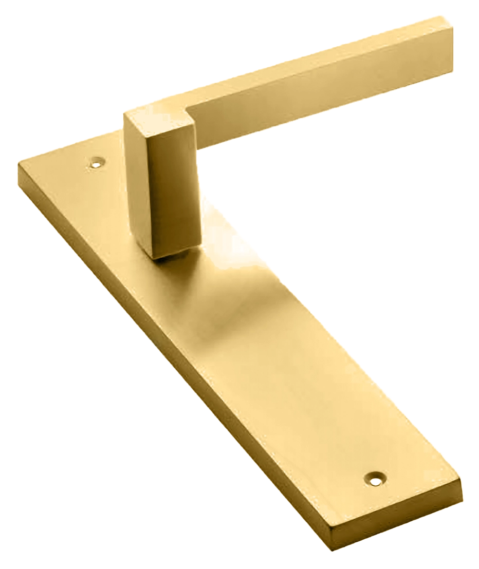 STONE PL OSA, ручка на планке, цвет - матовое золото фото купить в Ростове-на-Дону