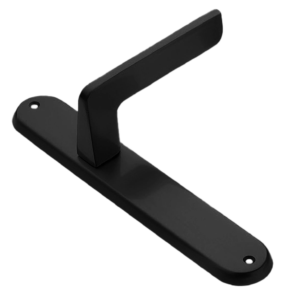 ROCK PL NERO, ручка на планке, цвет - черный фото купить в Ростове-на-Дону