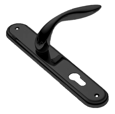 LEON PL NERO, ручка на планке, цвет - черный фото купить в Ростове-на-Дону