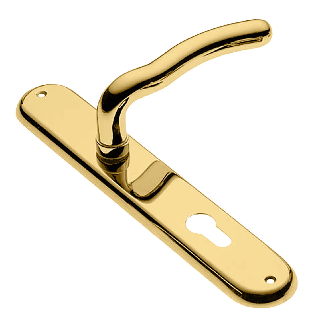 SNAKE PL OTL, ручка на планке, цвет - золото фото купить в Ростове-на-Дону