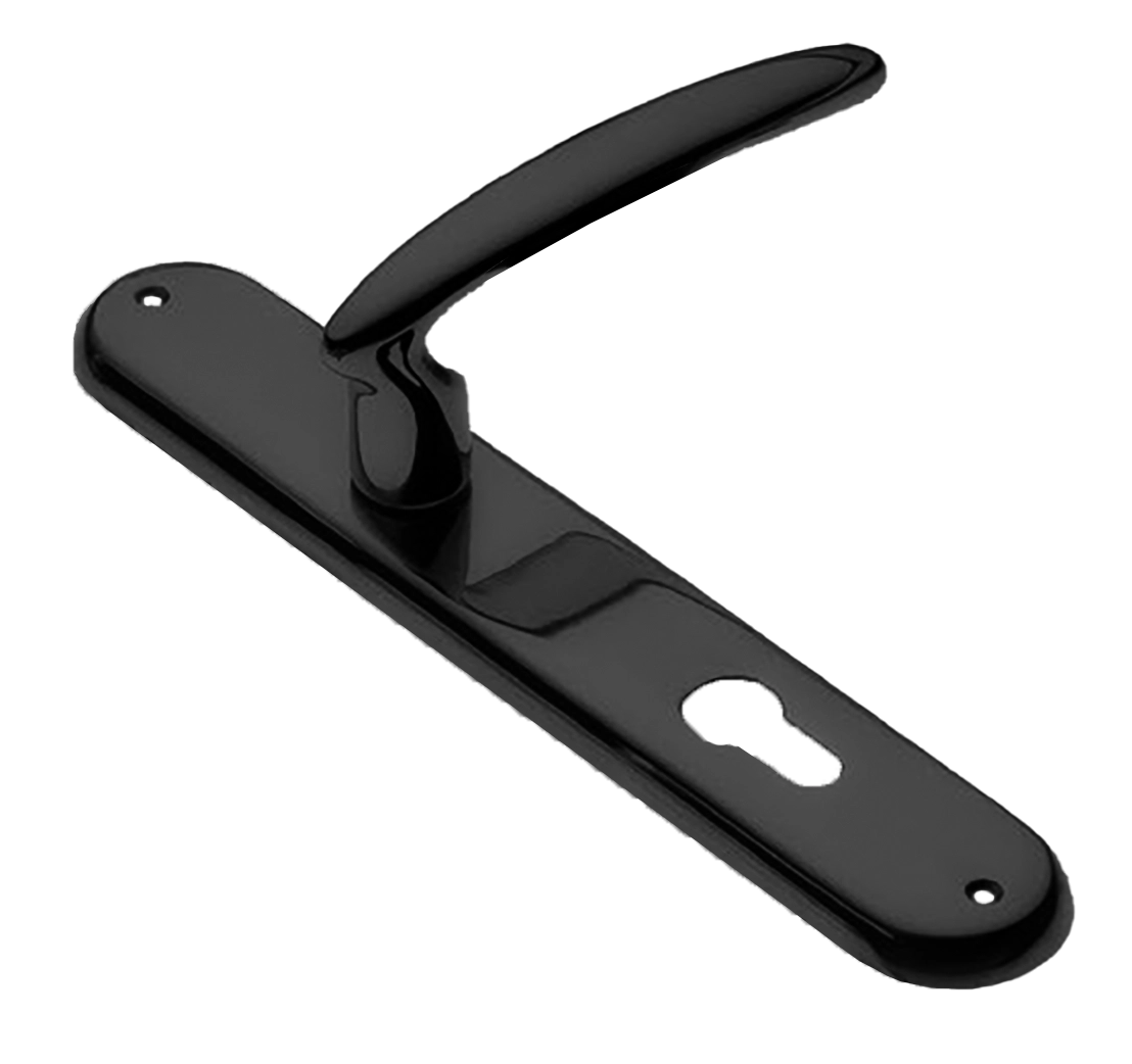 FLAMINGO PL NERO, ручка на планке, цвет - черный фото купить в Ростове-на-Дону