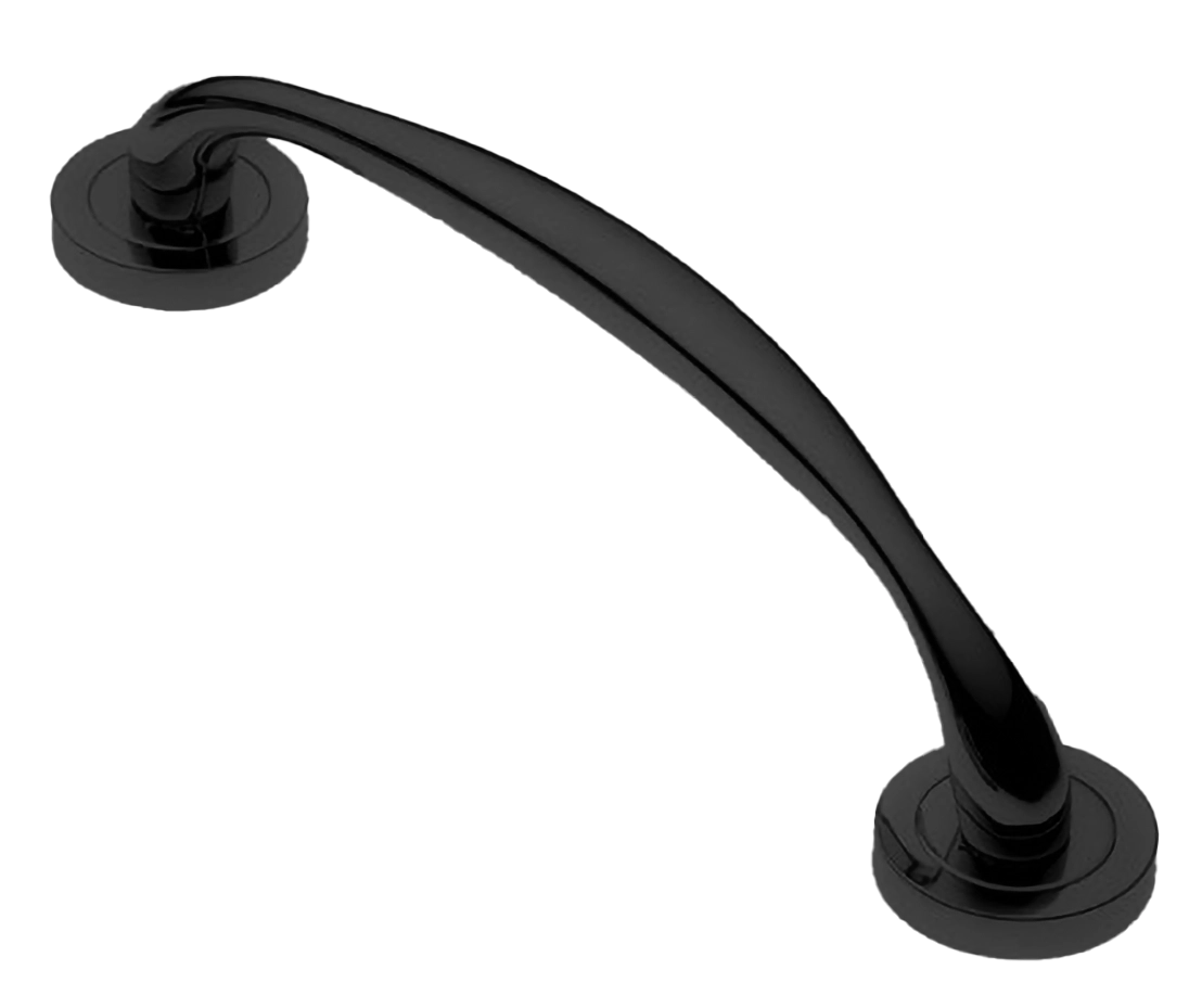 Ручка-скоба LEON PH NERO, цвет - черный фото купить в Ростове-на-Дону