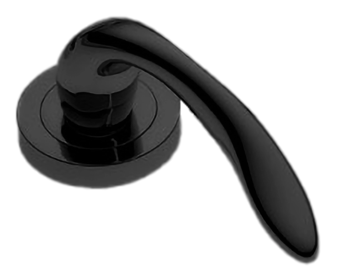 Ручка оконная LEON W1 NERO, цвет - черный фото купить в Ростове-на-Дону