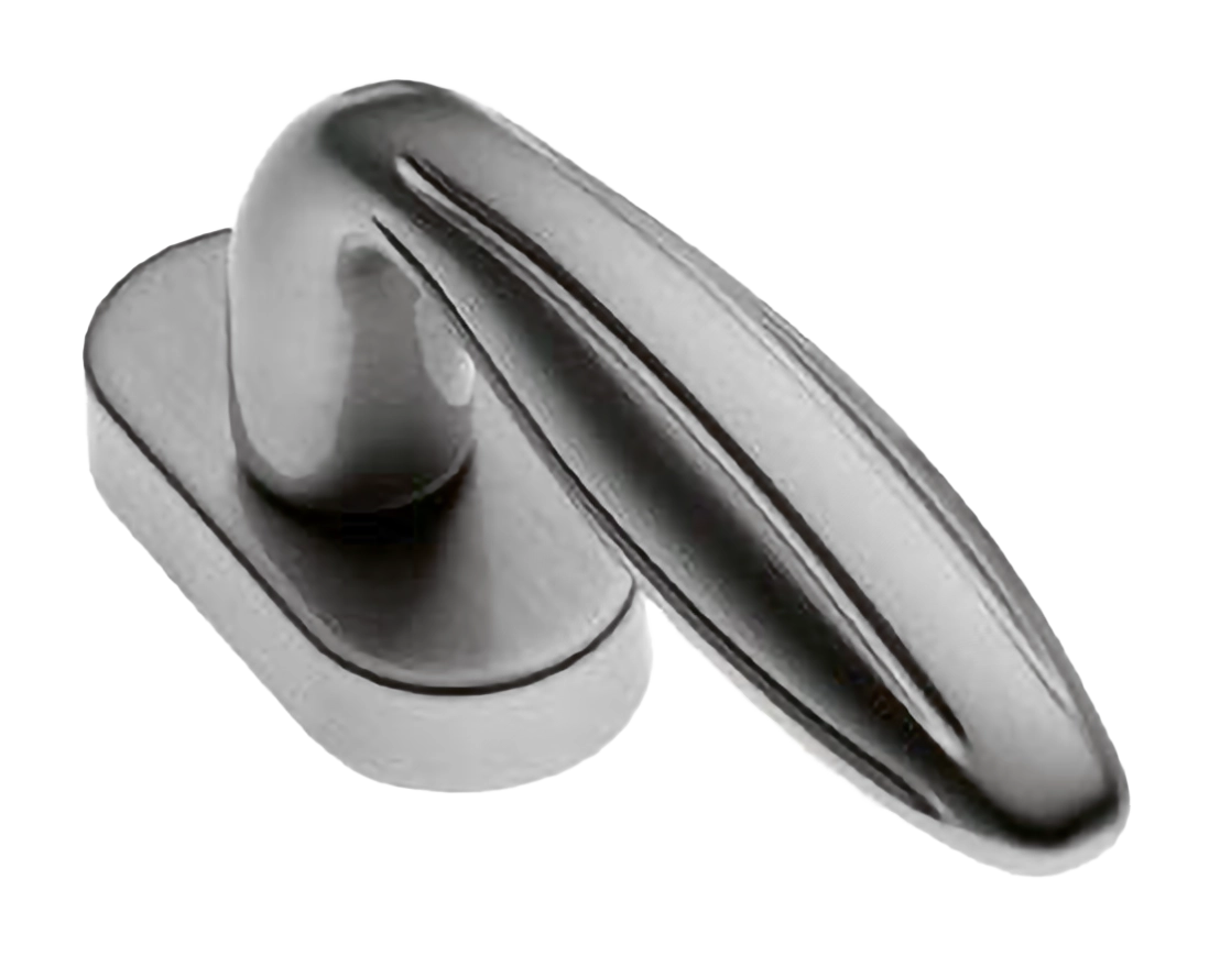 Ручка оконная BUD W1 CSA, цвет - матовый хром фото купить в Ростове-на-Дону