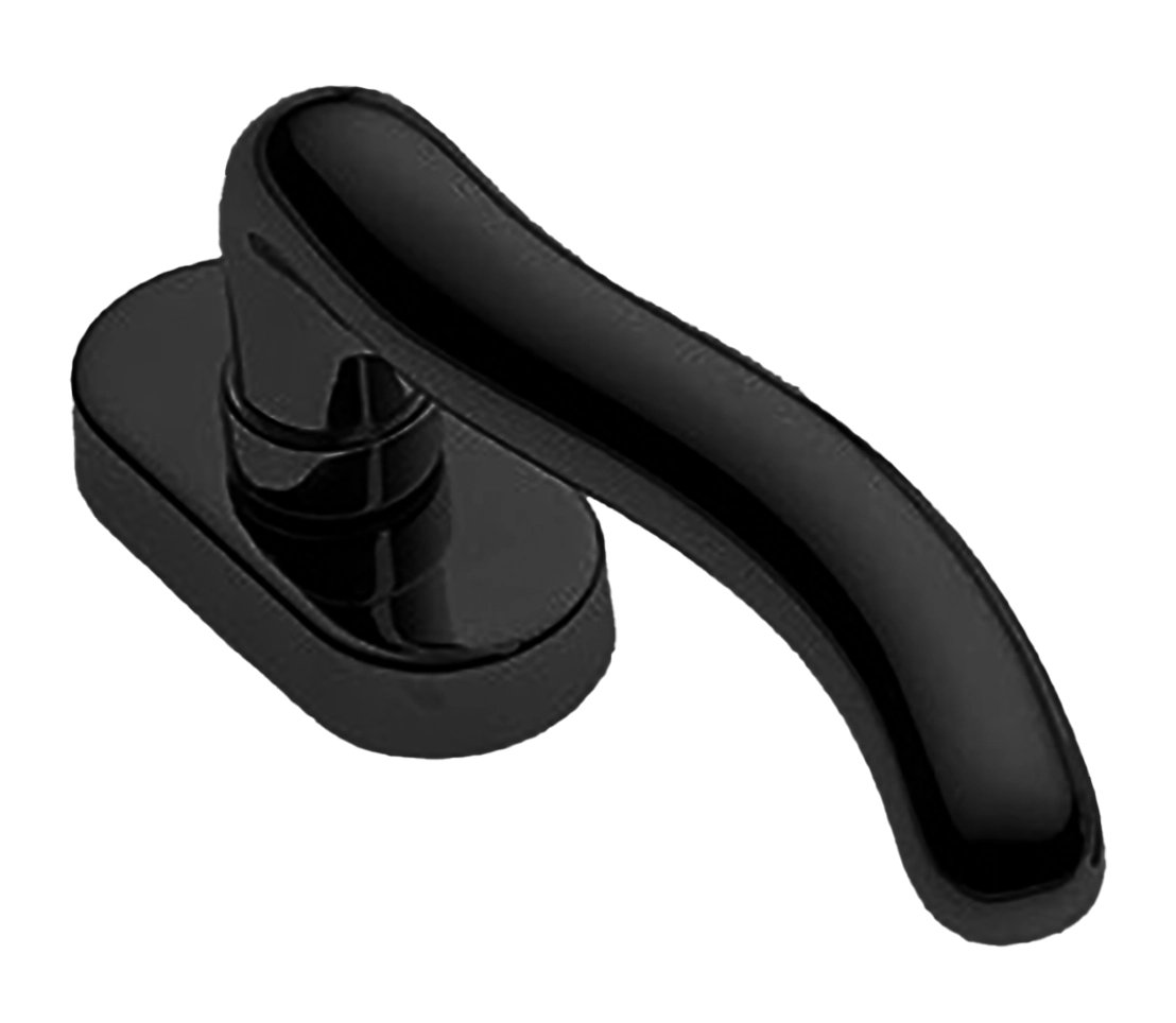 Ручка оконная SNAKE W1 NERO, цвет - черный фото купить в Ростове-на-Дону