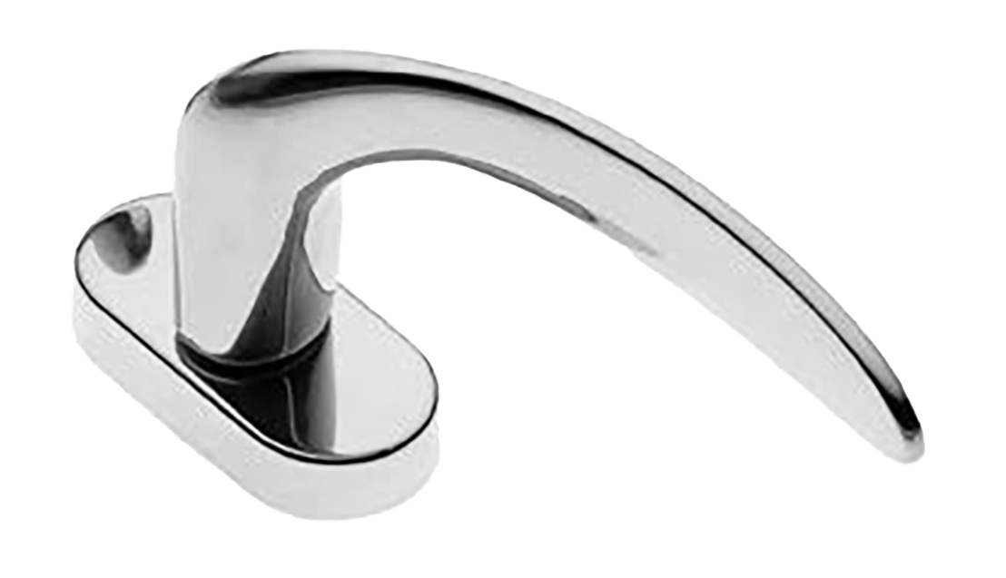 Ручка оконная COBRA W1 CRO, цвет - хром фото купить в Ростове-на-Дону