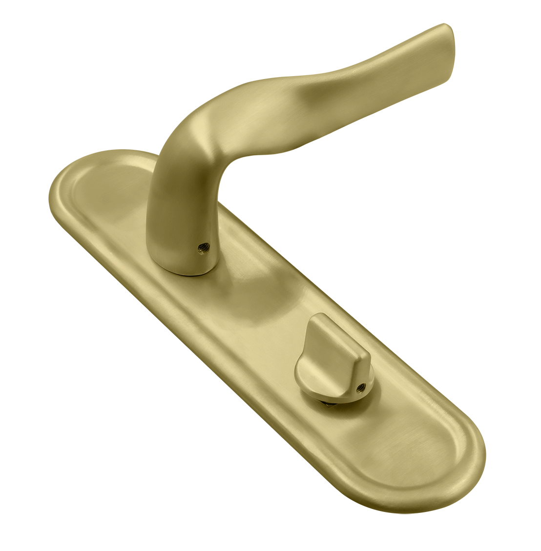 Ручка дверная LVB PLR AH на планке, цвет Осенний мёд/Autumn Honey фото купить Ростов-на-Дону