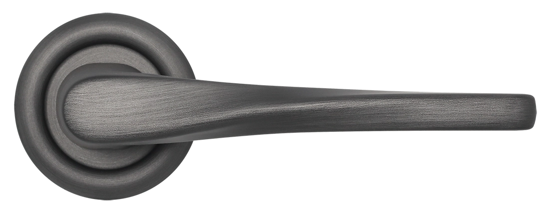 Ручка дверная THE OLYMPICS R7 SST на круглой розетке, цвет Летняя гроза/Summer Storm фото купить в Ростове-на-Дону