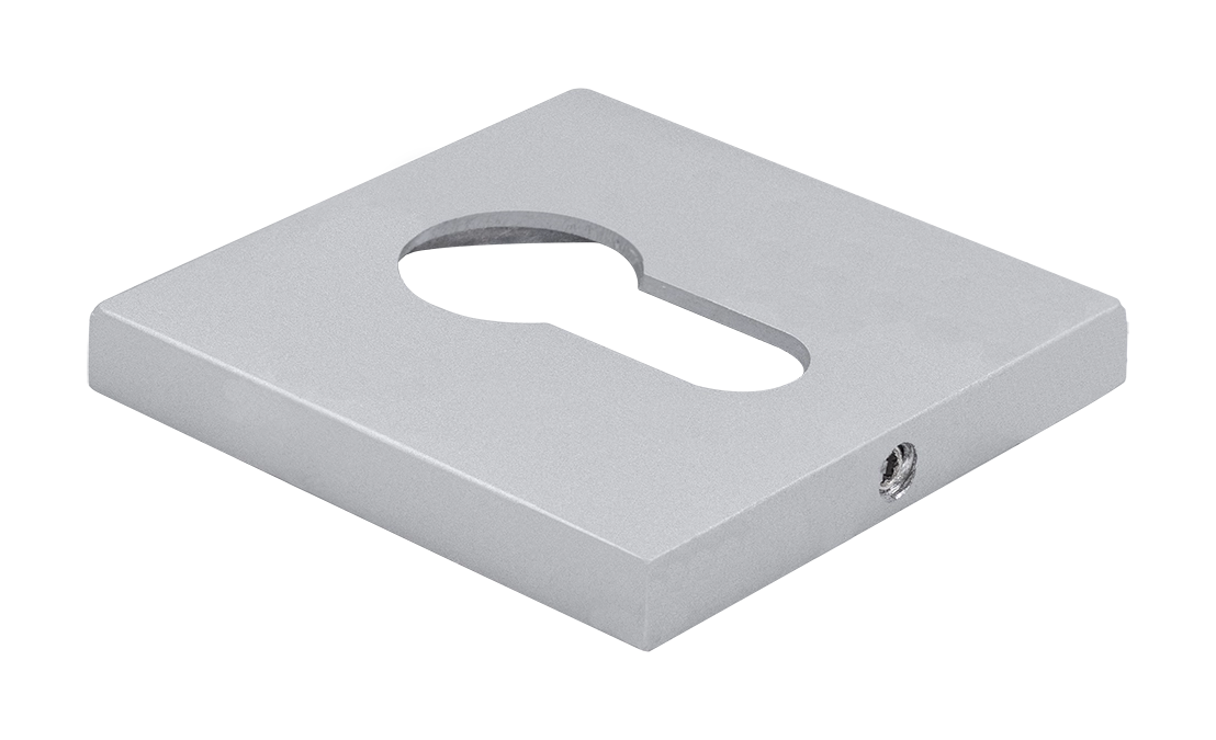 Накладка на замок MH-KH-S6 ASC под евроцилиндр, цвет анодированный матовый хром фото купить Ростов-на-Дону