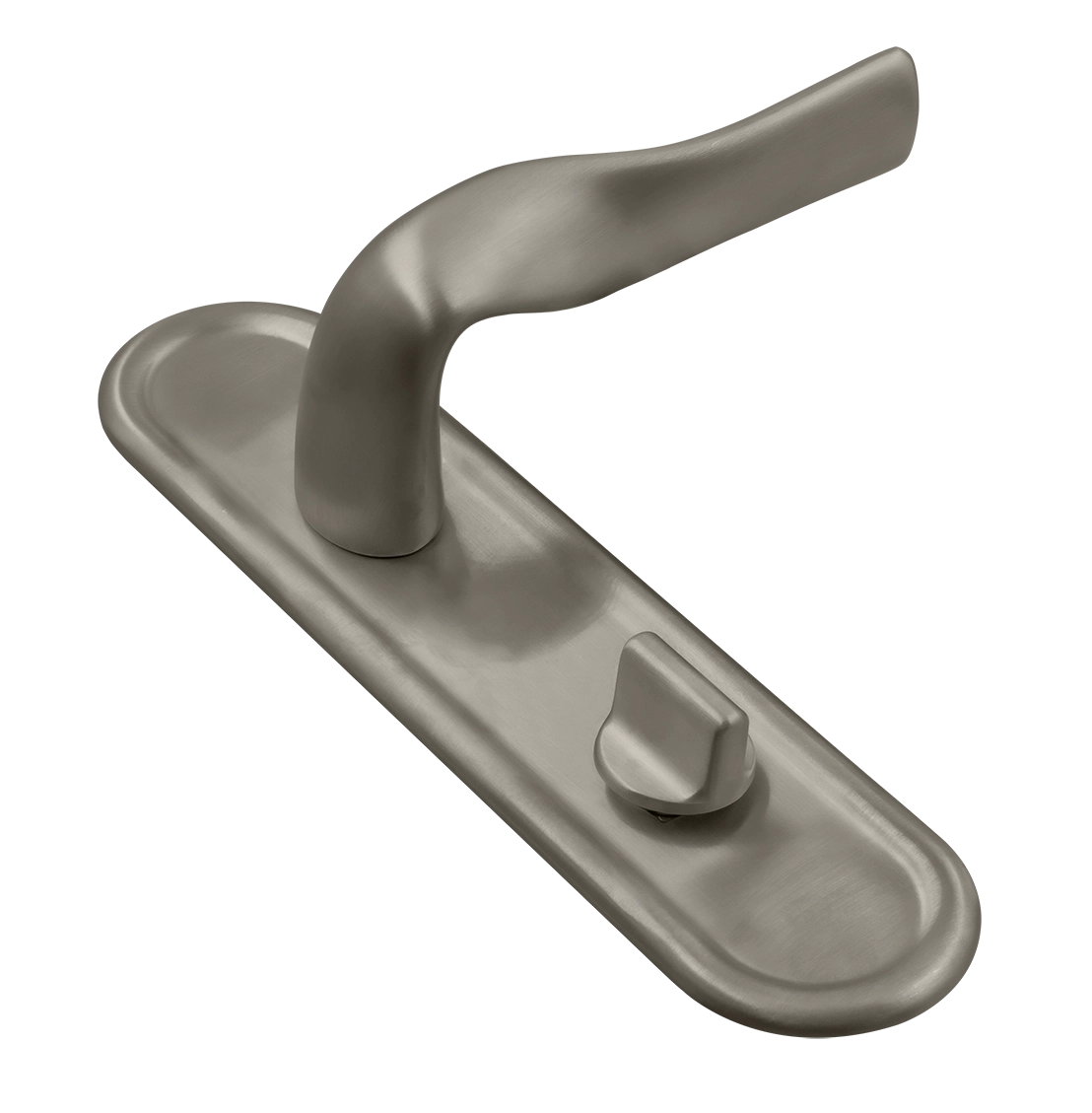 Ручка дверная LVB PLR WC SMI на планке под сантехническую завертку, цвет Весенняя дымка/Spring Mist фото купить Ростов-на-Дону