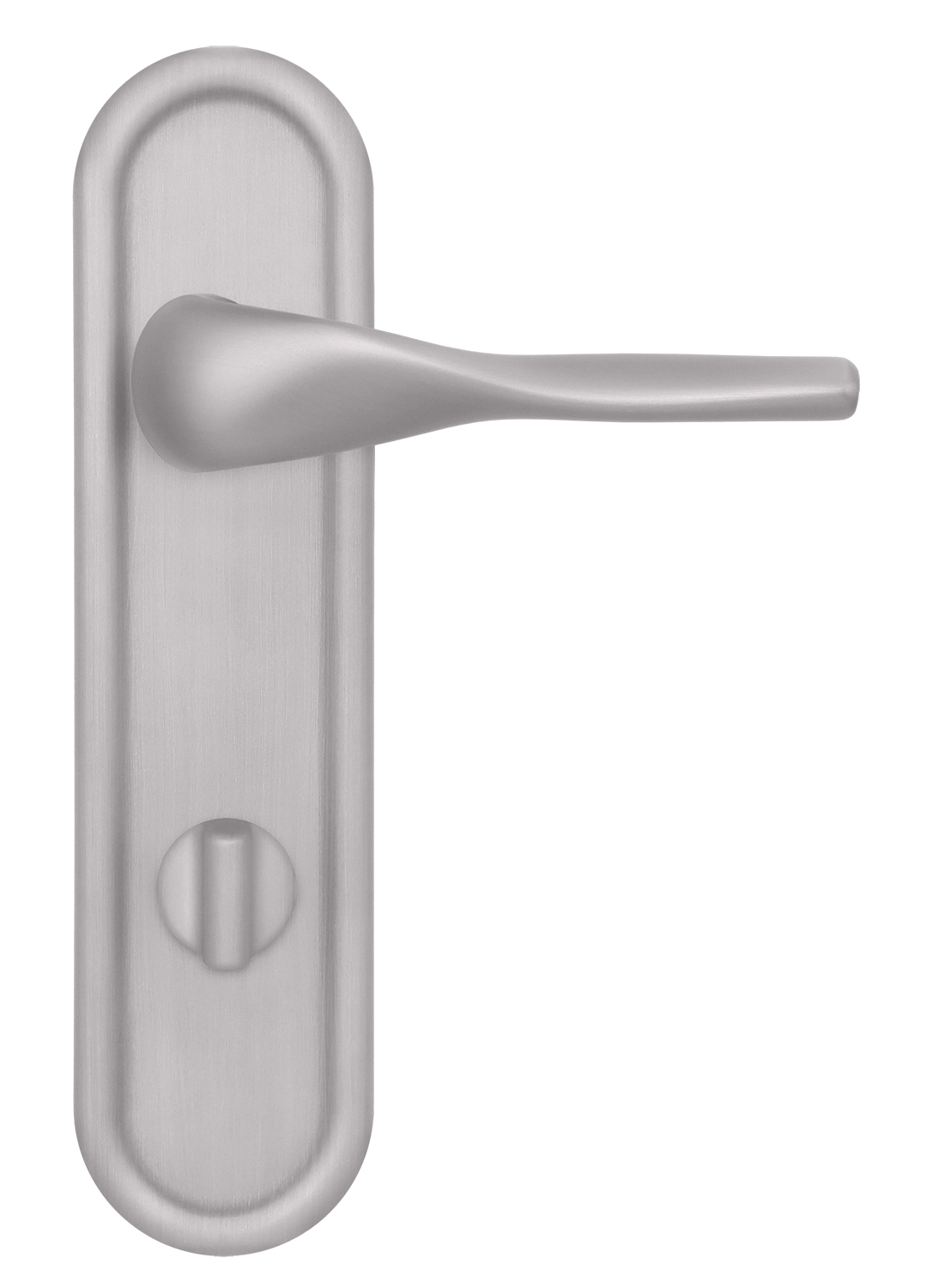 Ручка дверная LVB PLR WC SSW на планке под сантехническую завертку, цвет Стокгольмский снегопад/Stockholm Snowfall фото купить в Ростове-на-Дону