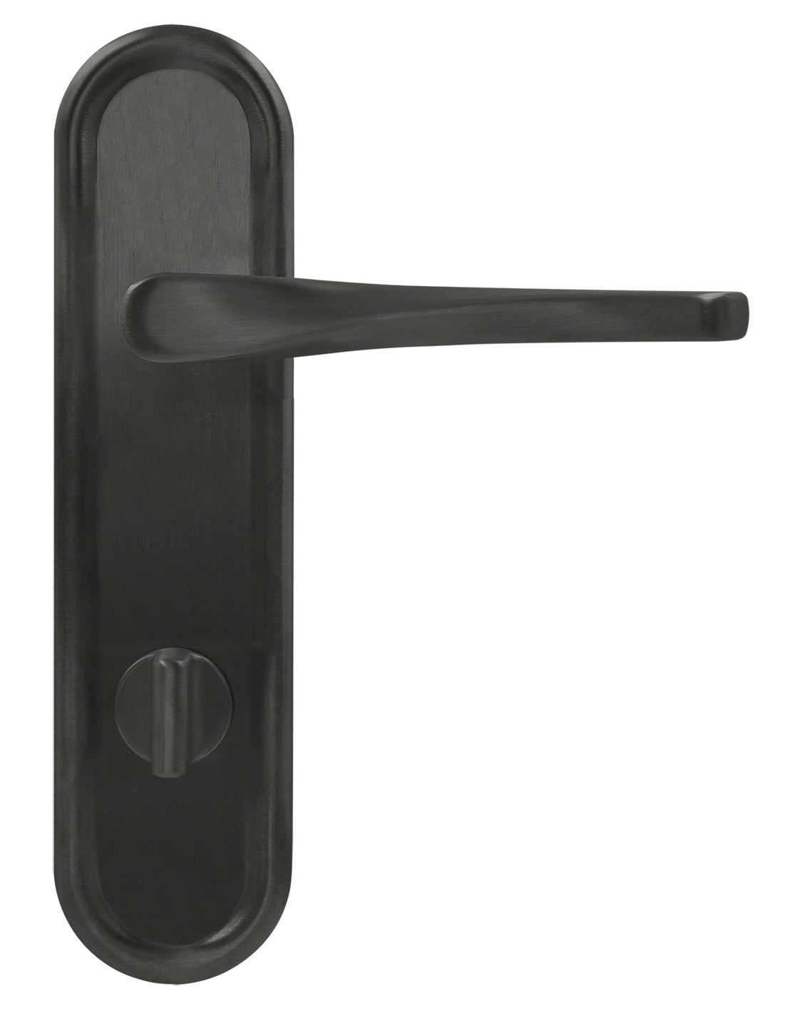 Ручка дверная THE OLYMPICS PLR WC SST на планке под сантехническую завертку, цвет Летняя гроза/Summer Storm фото купить в Ростове-на-Дону