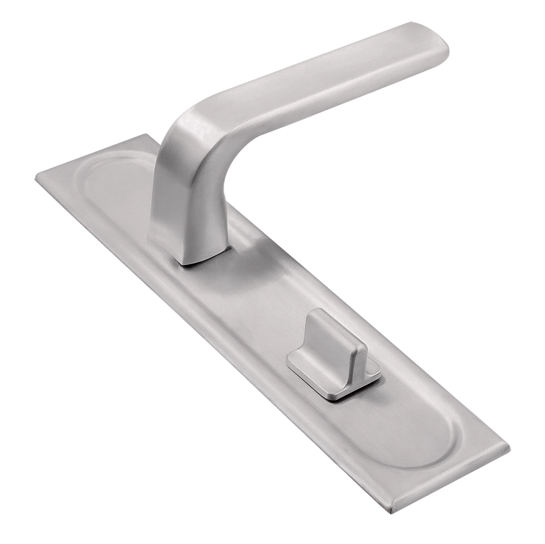 Ручка дверная THE BUS STATION PLS WC SSW на планке под сантехническую завертку, цвет Стокгольмский снегопад/Stockholm Snowfall фото купить Ростов-на-Дону