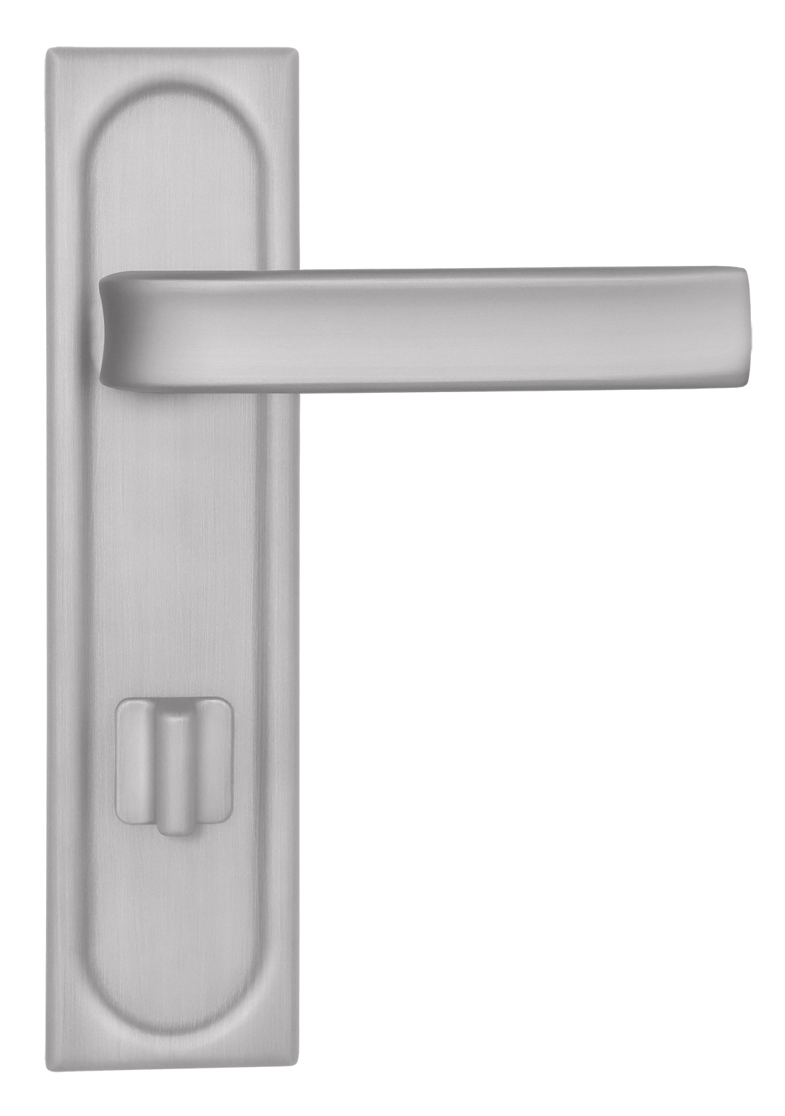 Ручка дверная THE BUS STATION PLS WC SSW на планке под сантехническую завертку, цвет Стокгольмский снегопад/Stockholm Snowfall фото купить в Ростове-на-Дону