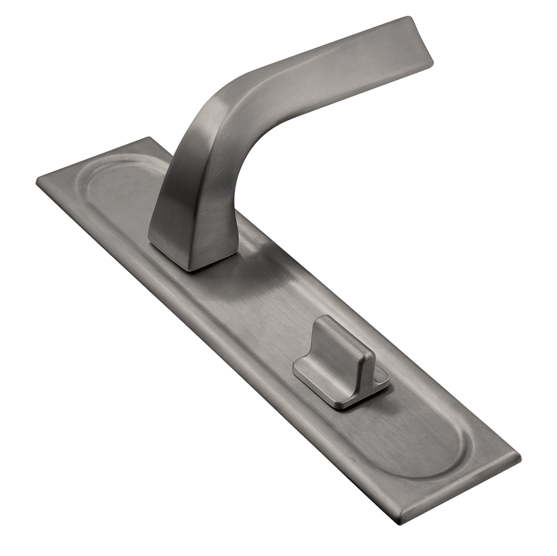 Ручка дверная WD CONCERT HALL PLS WC WF на планке под сантехническую завертку, цвет Зимняя стужа/Winter Frost фото купить Ростов-на-Дону