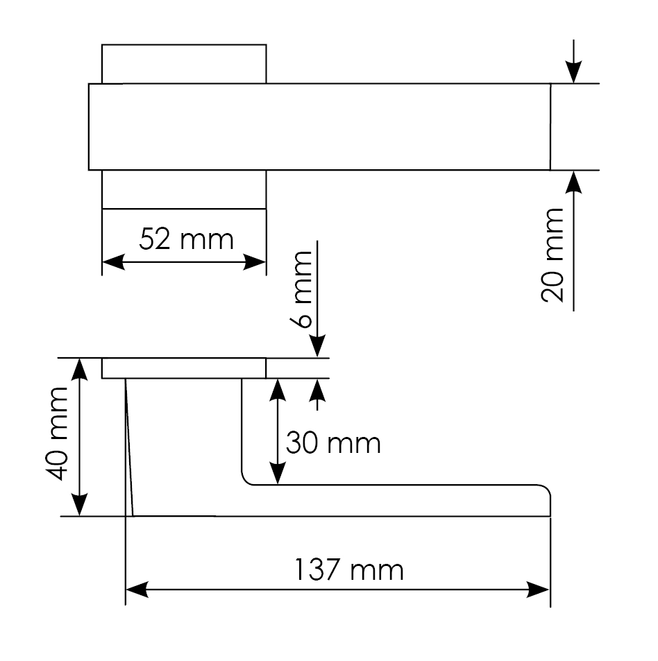 Комплект дверных ручек MH-56-S6 BL с заверткой MH-WC-S6 BL + магнитный замок M1895 BL, цвет черный фото morelli Ростов-на-Дону