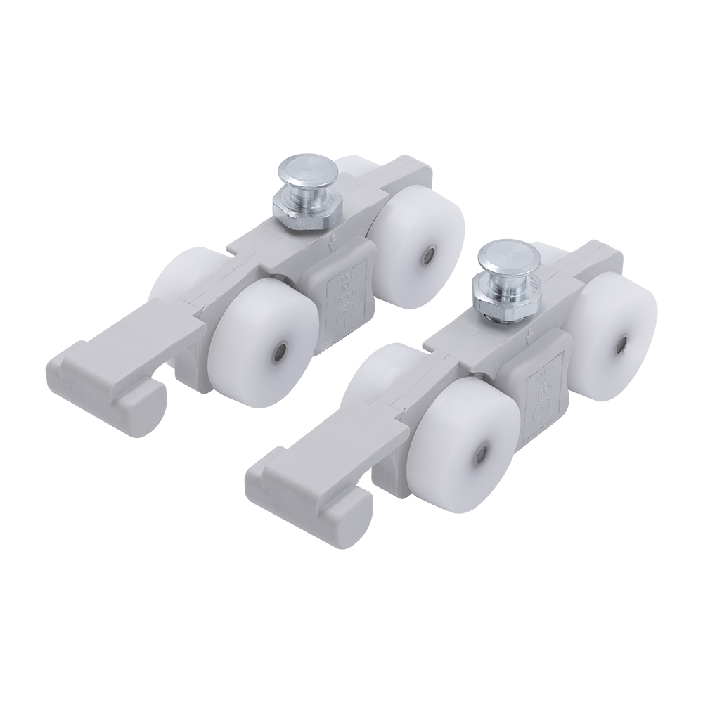 Комплект ролик-стопор SLIDING SET 1-SO 40kg NEW для синхр. открывания, дверь до 40кг фото фурнитура Ростов-на-Дону