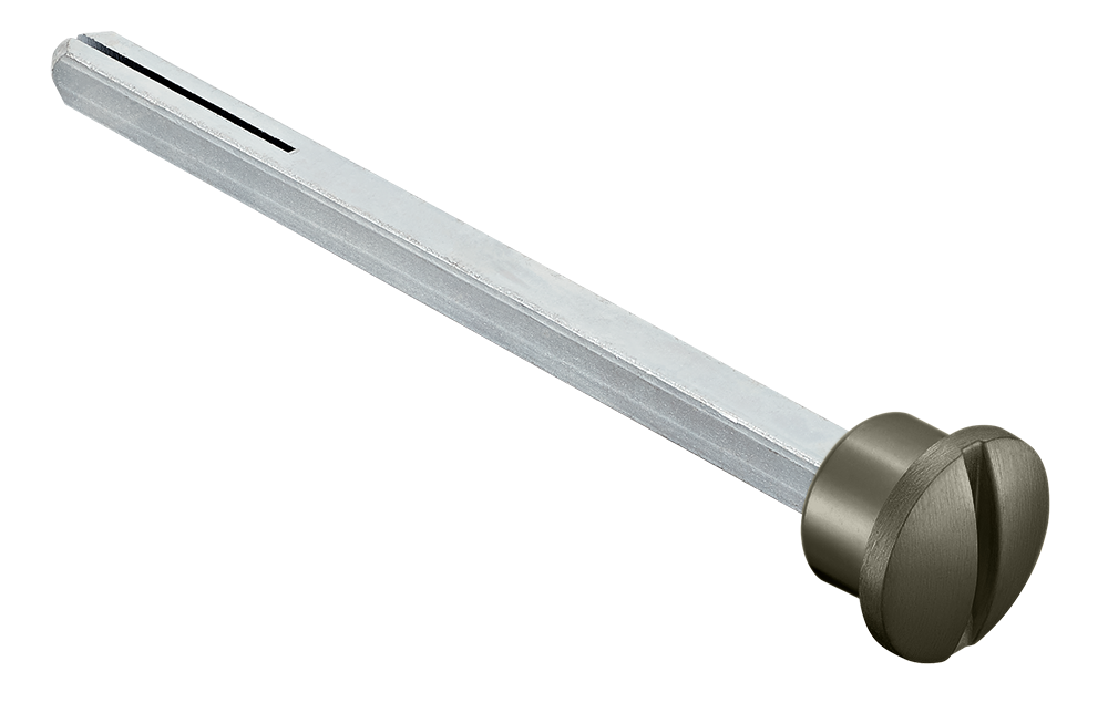 Четырехгранник LUX-SPINDLE-WC 110 ANT 110мм с кнопкой, цвет антрацит фото купить Ростов-на-Дону