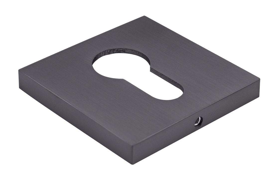 Накладка на замок MH-KH-S6 GR под евроцилиндр, цвет graphite фото купить Ростов-на-Дону