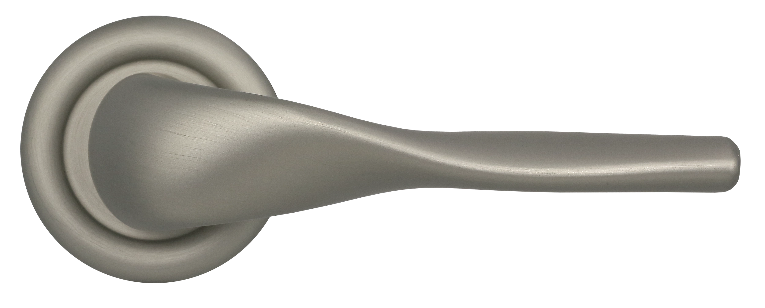 Ручка дверная LVB R7 SMI на круглой розетке, цвет Весенняя дымка/Spring Mist фото купить в Ростове-на-Дону