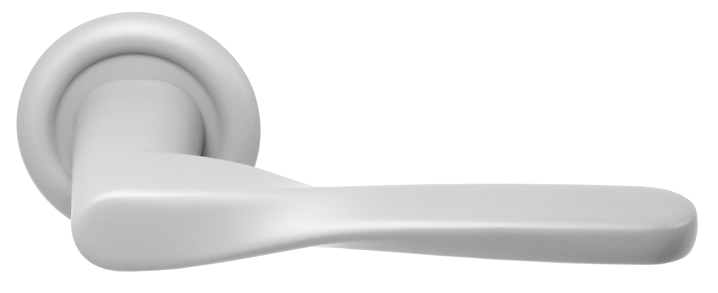 Ручка дверная THE OLYMPICS R7 SSW на круглой розетке, цвет Стокгольмский снегопад/Stockholm Snowfall фото купить Ростов-на-Дону