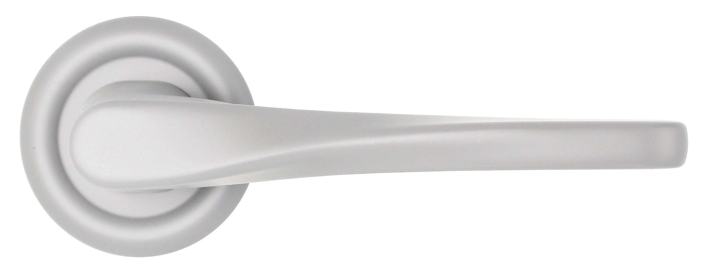 Ручка дверная THE OLYMPICS R7 SSW на круглой розетке, цвет Стокгольмский снегопад/Stockholm Snowfall фото купить в Ростове-на-Дону