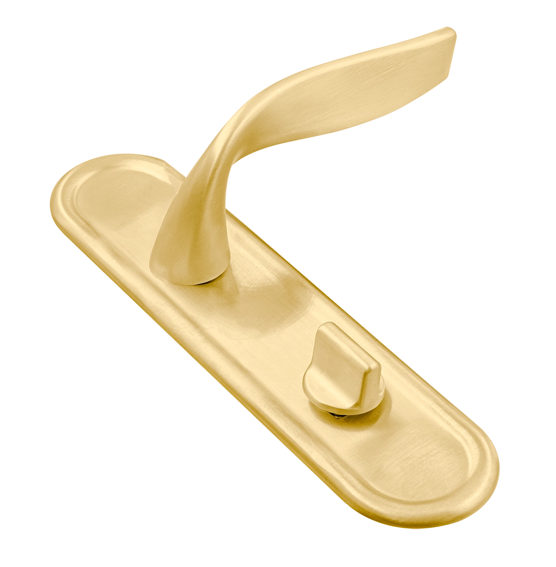 Ручка дверная SKYSCRAPER PLR AH на планке, цвет Осенний мёд/Autumn Honey фото купить Ростов-на-Дону