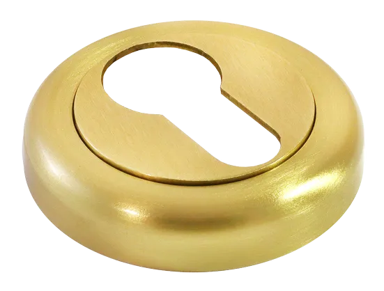 LUX-KH-R4 OSA, накладка на евроцилиндр, цвет - матовое золото фото купить Ростов-на-Дону