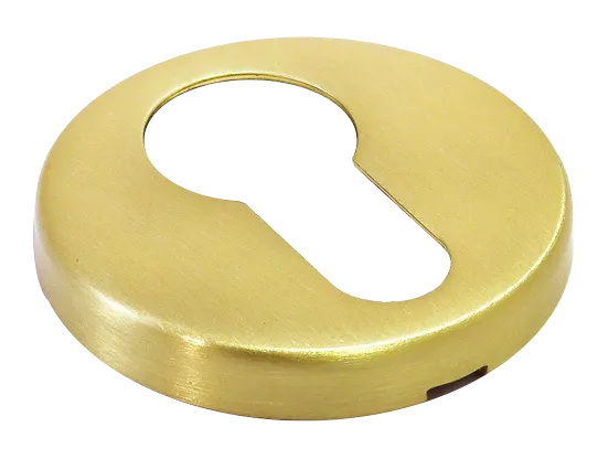 LUX-KH-R3-E OSA, накладка на евроцилиндр, цвет - матовое золото фото купить Ростов-на-Дону