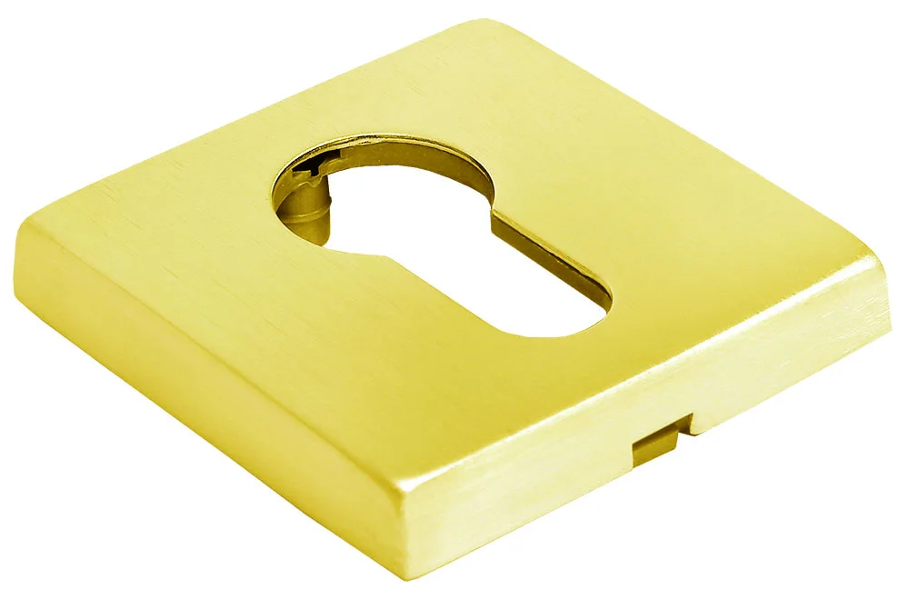 LUX-KH-S5 OSA, накладка на евроцилиндр, цвет - матовое золото фото купить Ростов-на-Дону