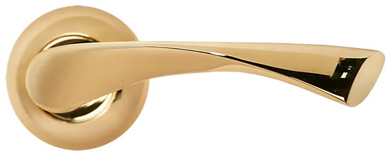 КАПЕЛЛА, ручка дверная MH-01 GP, цвет золото фото купить в Ростове-на-Дону